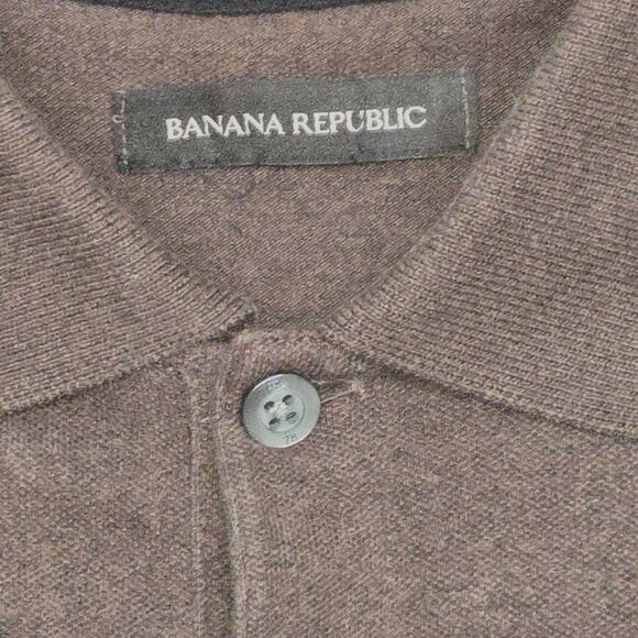 Banana Republic Men’s Brown Polo. Size Medium. - Picture 4 of 4